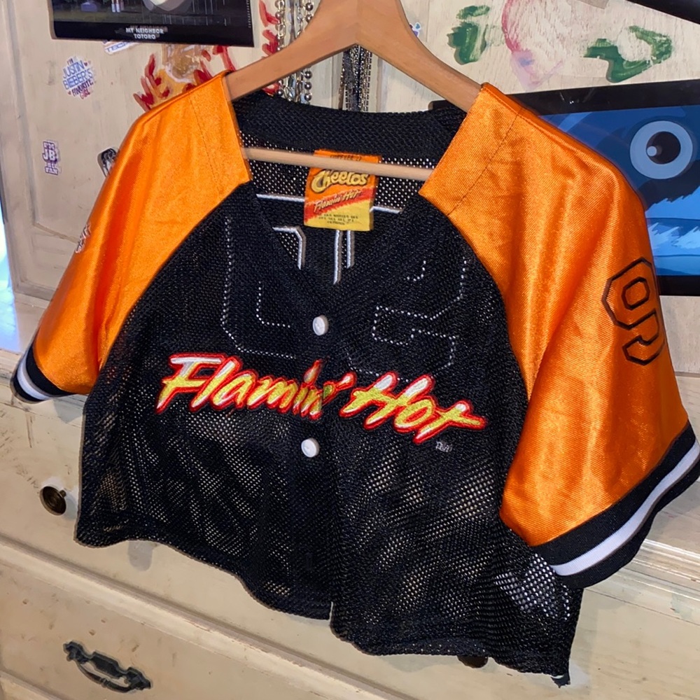Cheetos Flaming Hot Crop Top